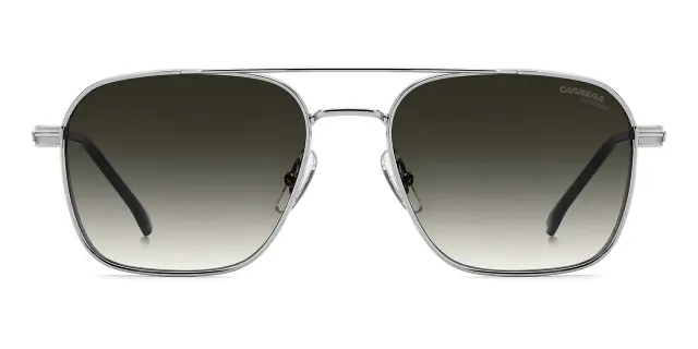 Carrera Unisex Γυαλιά Ηλίου με Ασημί Σκελετό με Καθρέφτη Φακό 379/S 85K/9K 3