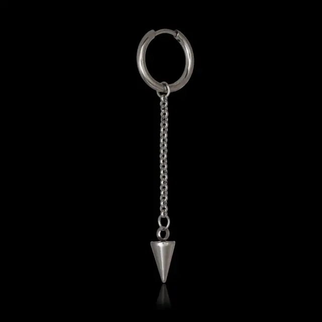 Ghetto Kpop SS Pendant Tassel Long Stud Earring 1pcs 2