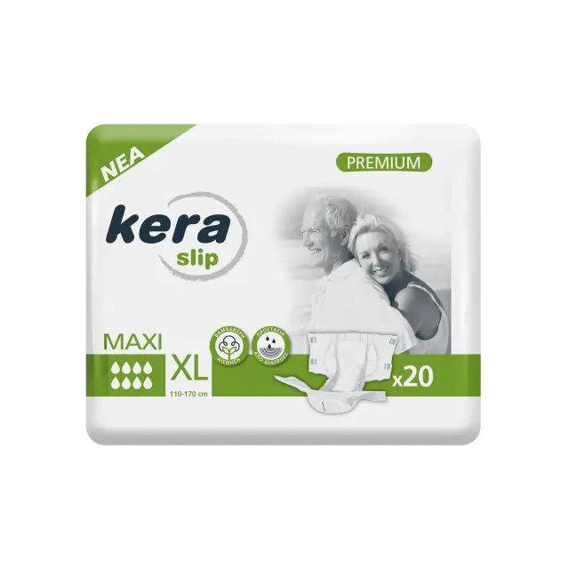 Πανες ακρατειας Kera Slip XLarge Maxi (Νυχτος) 20 τεμαχιων