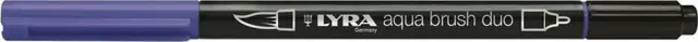 Μαρκαδόρος Πινέλο Lyra Aqua Brush Duo Ultramarine Deep/ 6520050 (Lyra)
