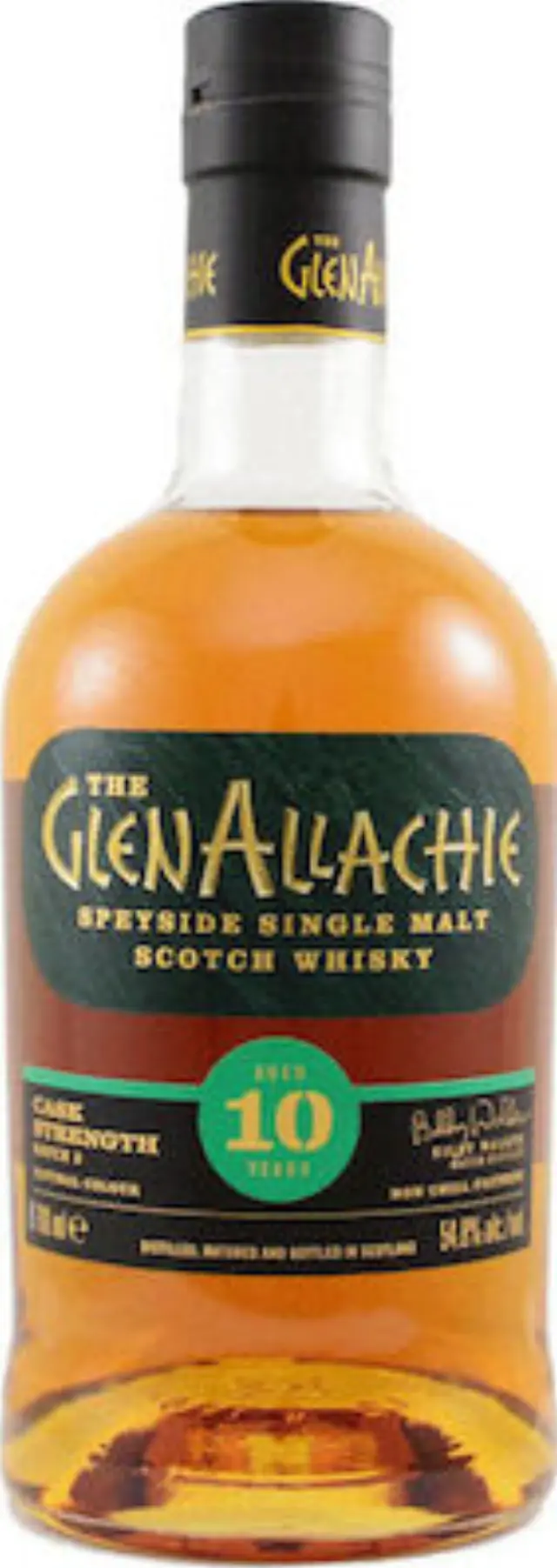 GLENALLACHIE SINGLE MALT WHISKY 10 YEARS AGED Batch 7 700ml