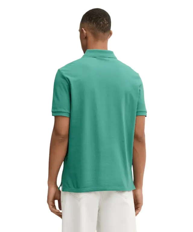 Calvin Klein - Ανδρική Μπλούζα Κοντομάνικη Polo Monogram Pique Plein Air Regular Fit LV040EM269-VFL Πράσινο 3