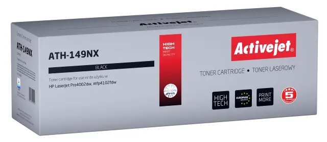 Activejet ATH-149NX Toner (replacement HP 149X HP149X W1490X Supreme 9500 pages black)