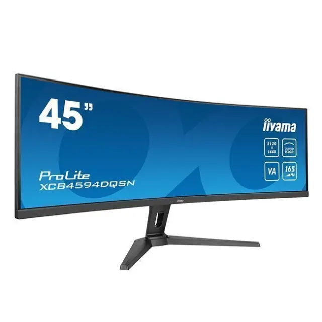 Iiyama Monitor 45" Prolite XCB4594DQSN UltraWide Curved VA QHD 165Hz (XCB4594DQSN-B1) 3