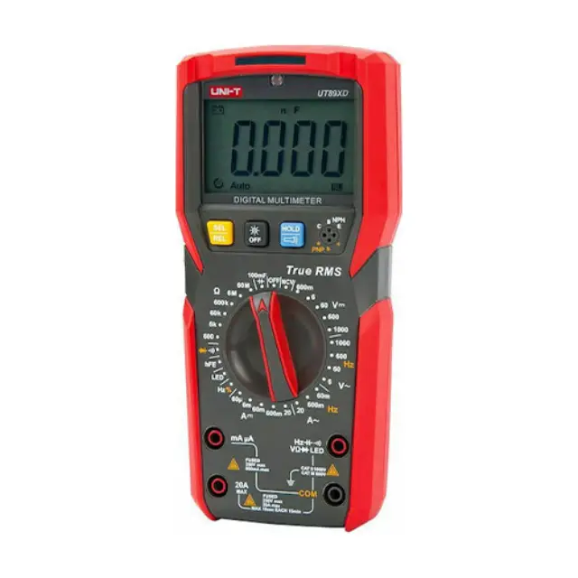 Uni-T UT89XD Ψηφιακό Πολύμετρο True RMS με Μέτρηση AC / DC / Αντίστασης 2