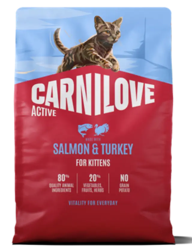 Carnilove Active Cat Kitten Salmon-Turkey 400gr