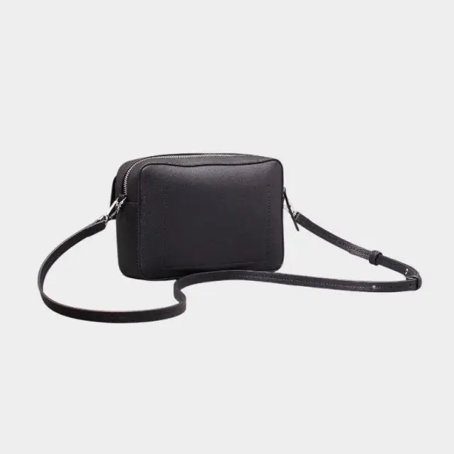 Calvin Klein - Γυναικεία Τσάντα CK Linear Camera Bag Saffiano K60K612564-BEH Μαύρο 3