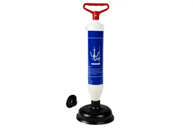 Sink plunger drain buster