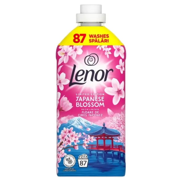 Lenor Mαλακτικό Άνθη Ιαπωνίας 87Mεζούρες