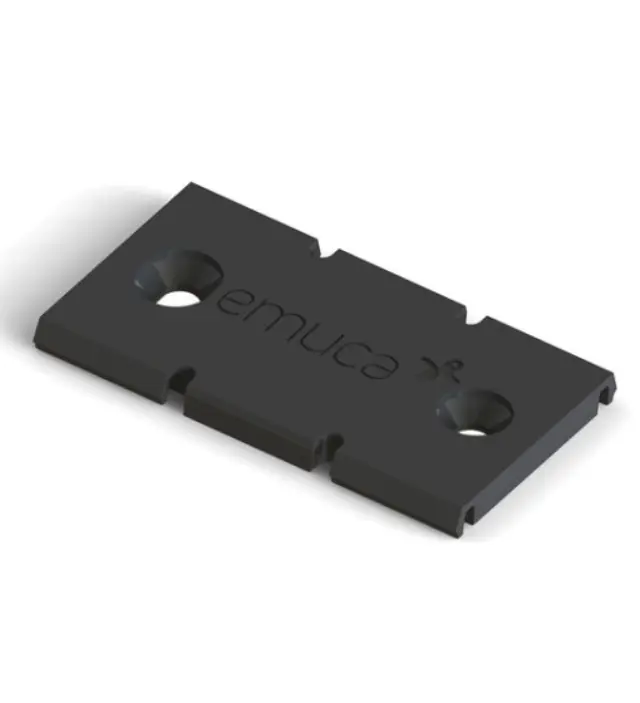 CLIPS ΓΙΑ ΟΔΗΓΟ ΣΥΡΟΜΕΝΗΣ ΝΤΟΥΛΑΠΑΣ PLACARD EMUCA 6009017 ΠΛΑΣΤΙΚΟ ΜΑΥΡΟ