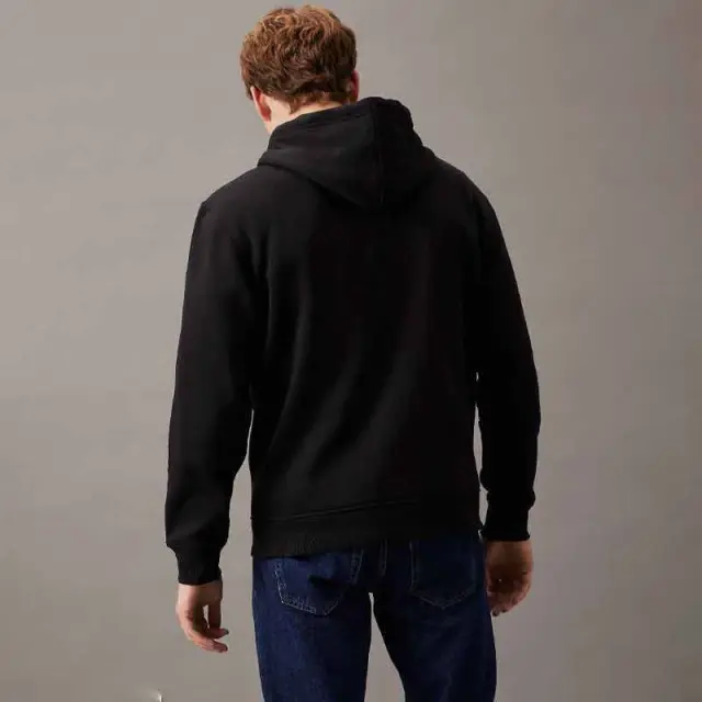 Calvin Klein - Ανδρικό Φούτερ Logo Tape Regular Fit J30J325632-BEH Μαύρο - XL 2