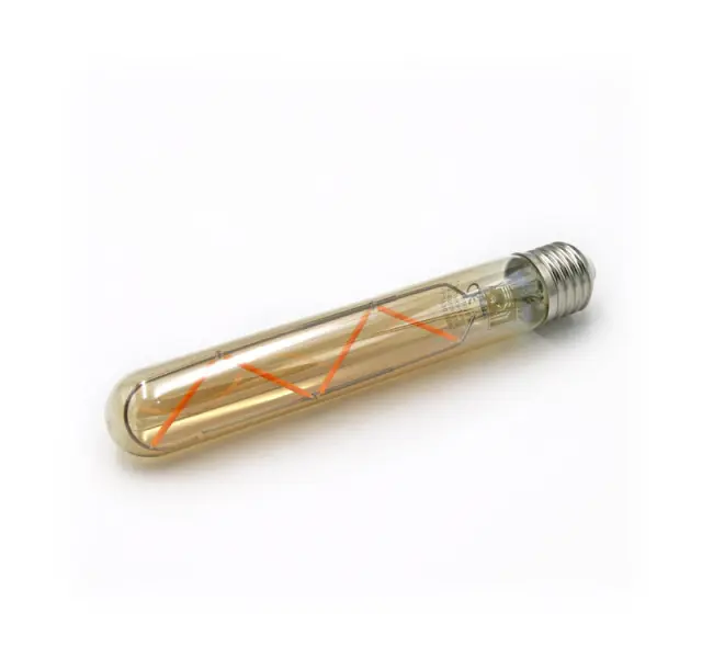 LED ΛΑΜΠΑ COG ΣΩΛΗΝΑΣ L:185mmD:30mm Ε27 6W ΜΕΛΙ 2200K