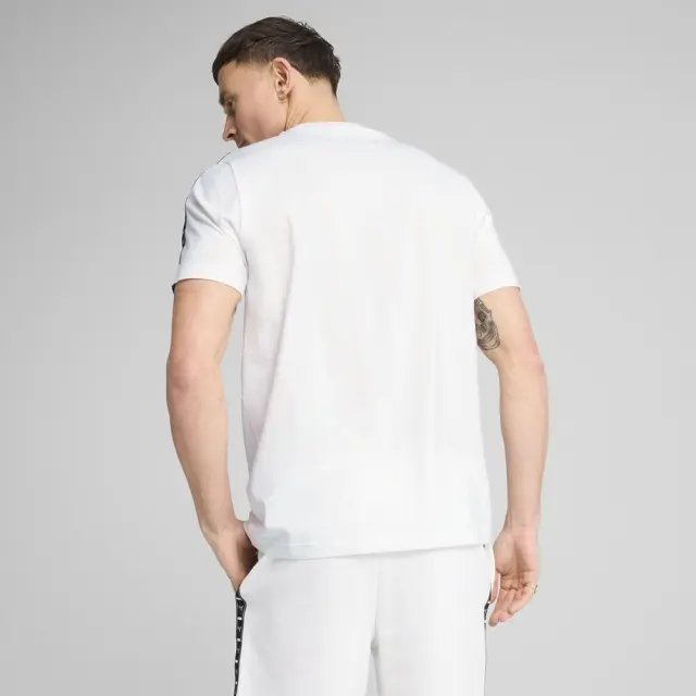 Puma Ess Tape T-Shirt (684674-02) - Λευκό 3