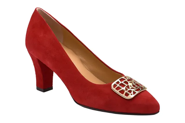 Ferdinando Γόβες Γυναικείο δέρμα Nubuck Κόκκινο FER/B009 ROSSO - 37 2