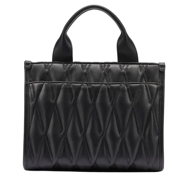 Γυναικεία Τσάντα Χειρός/Ώμου DKNY Hadlee Sm Tote R63ADC80-BSV Μαύρη Μαύρο - One Size 3