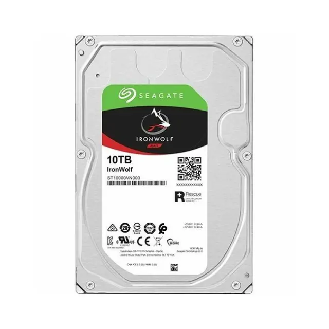 Seagate Σκληρός Δίσκος IronWolf NAS 10TB 3.5" Sata III (ST10000VN000)