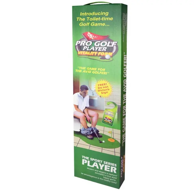 Mikamax Σετ Μπάνιου mini-Golf / Pro Golf Player: Potty Putter 3