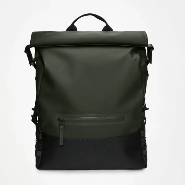 Σακίδιο Πλάτης Rains Trail Mountaineer Rolltop W3 R142/14270 Πράσινο - ONESIZE