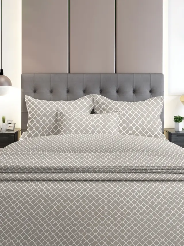 Σετ Σεντόνια Flannel 530 Grey Διπλό με λάστιχο (150x205+30) Sunshine