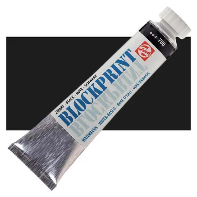 Talens Μελάνι Τυπώματος Blockprint - 700 Black - 20ml