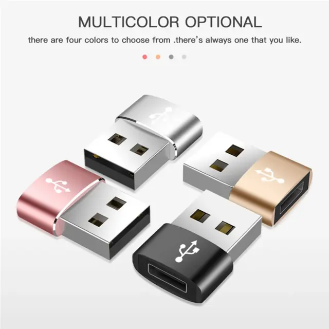 Αντάπτορας Techsuit Type-C to USB 3A Μαύρος 3