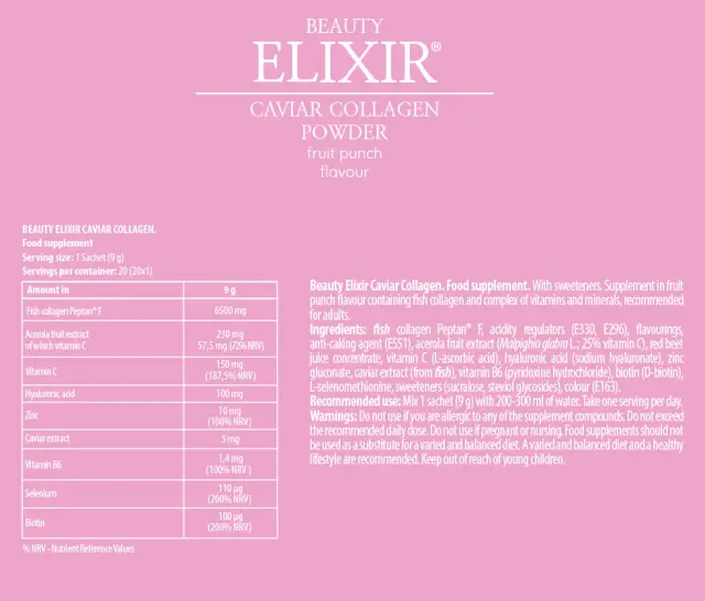 FA - Fitness Authority Beauty Elixir Caviar Collagen 2