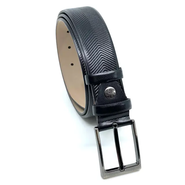 Μαύρη Ζώνη P.U. Leather 3,5 cm - 135cm 3