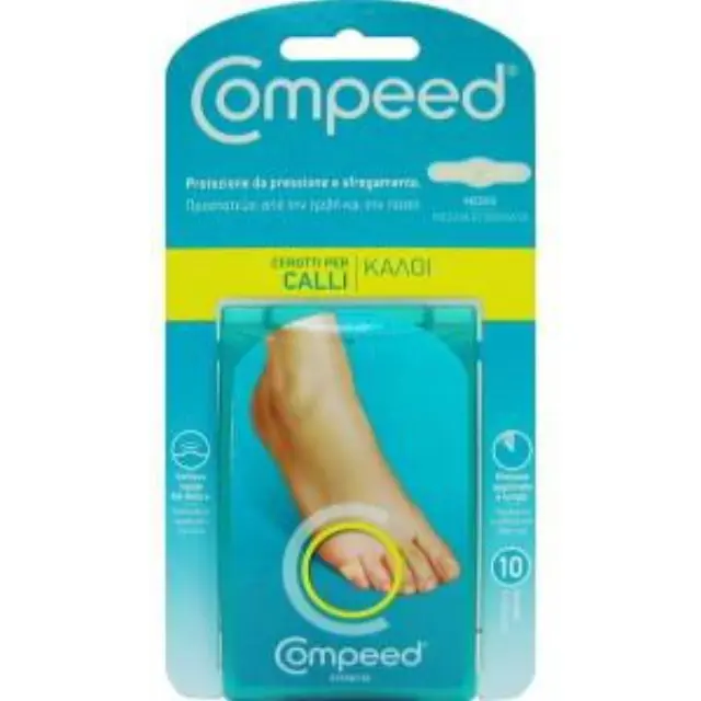 Compeed Επιθέματα Calli με Gel για τους Κάλους Medium 10τμχ