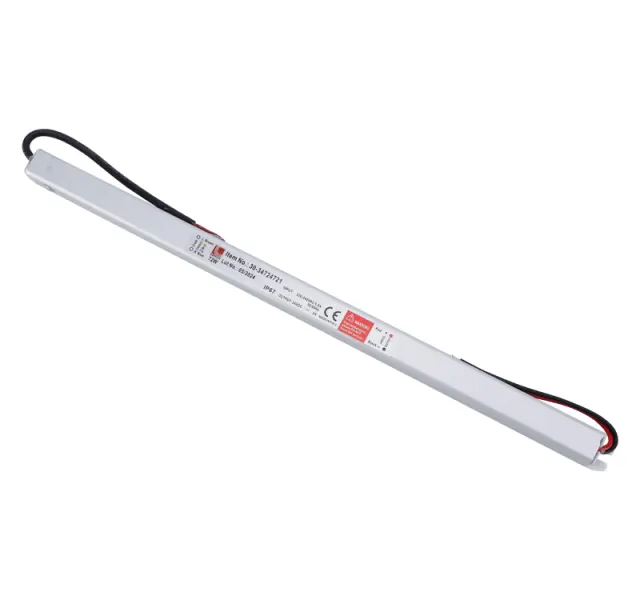 ΤΡΟΦΟΔ. ΣΤΕΝΟ ΓΙΑ ΤΑΙΝΙΕΣ LED 240V/24VDC 72W IP67 375*18*18