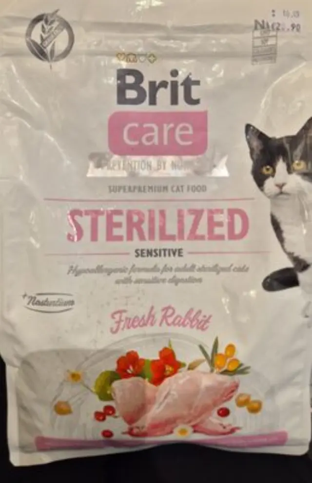 Brit Care GF Sterilised Sensitive Με Κουνέλι 2kg