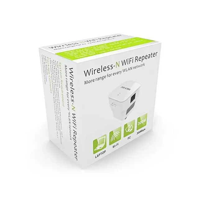 Ασύρματος ενισχυτής σήματος WIFI LV-WR12 300MBPS 17567-14 2