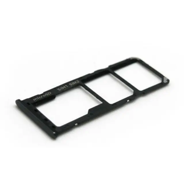 Βάση Κάρτας Sim & SD Samsung A505F Galaxy A50 Μαύρο (Original) N47834