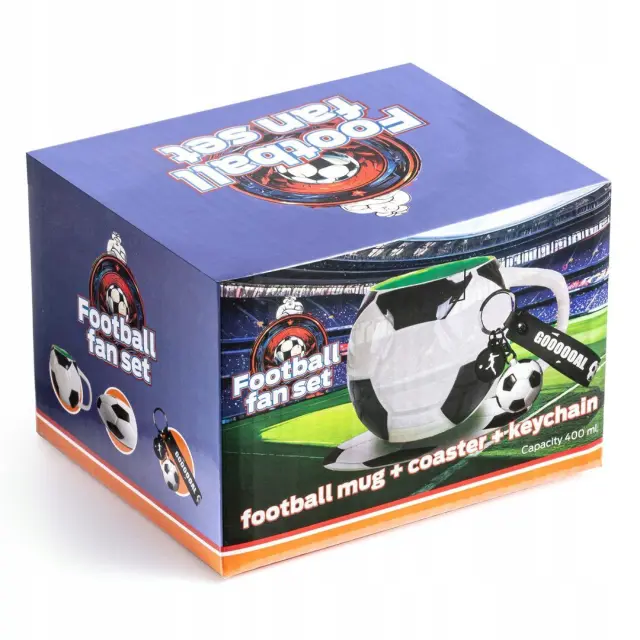 Football Gift Set – Κούπα, Σουβέρ & Μπρελόκ 2
