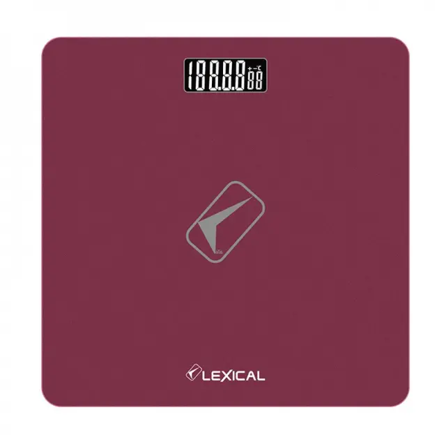 Ψηφιακή Ζυγαριά Μπάνιου έως 180Kg Μωβ Lexical LBS-4353-PURPLE