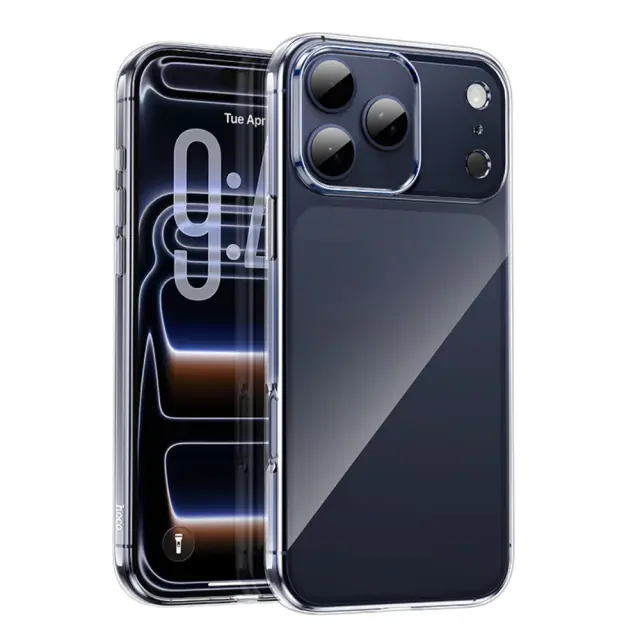 Θήκη Hoco TPU Light Series για Apple iPhone 17 Pro iPhone 18 Pro Διάφανη