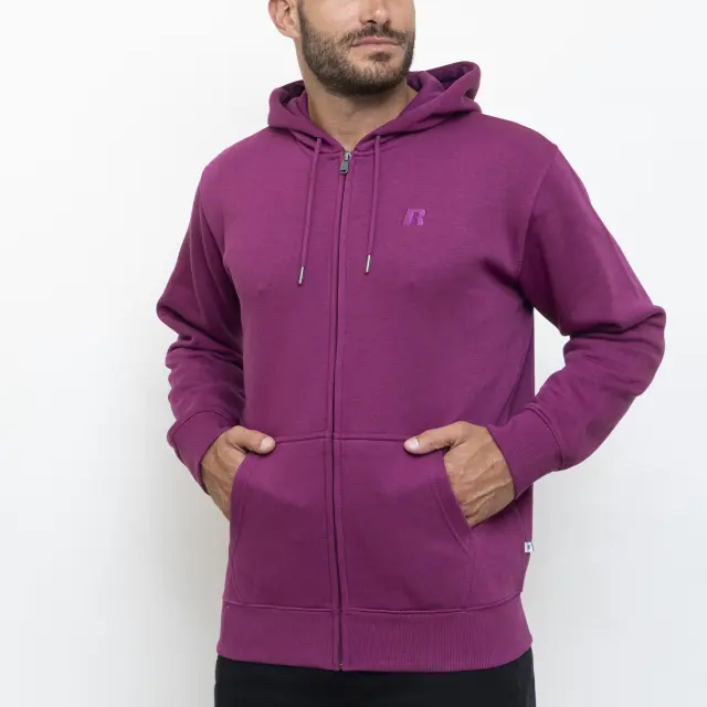 RUSSELL ATHLETIC ZIP THROUGH HOODY (A3005-2-673) - M 2
