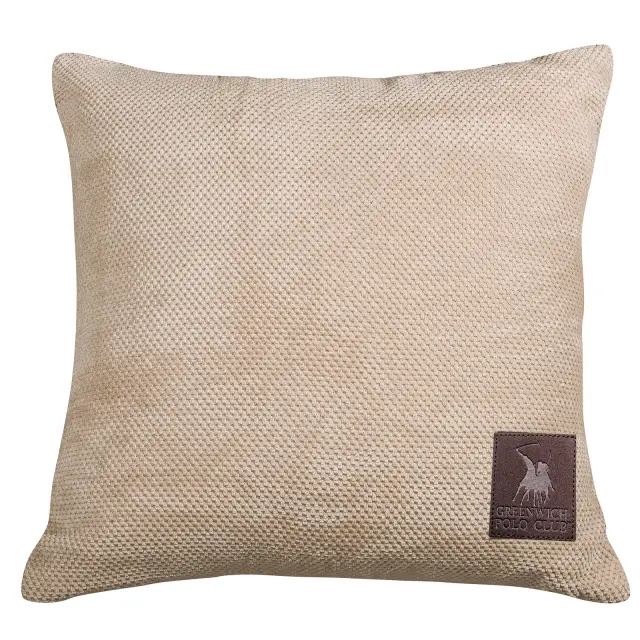 Διακοσμητικό Μαξιλάρι 42Χ42 Με Γέμιση Essential Greenwich Polo Club 2734 Μπεζ