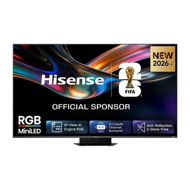 Hisense TV 65" 65UR9S 65" RGB Mini LED 4K 170Hz VRR 2026