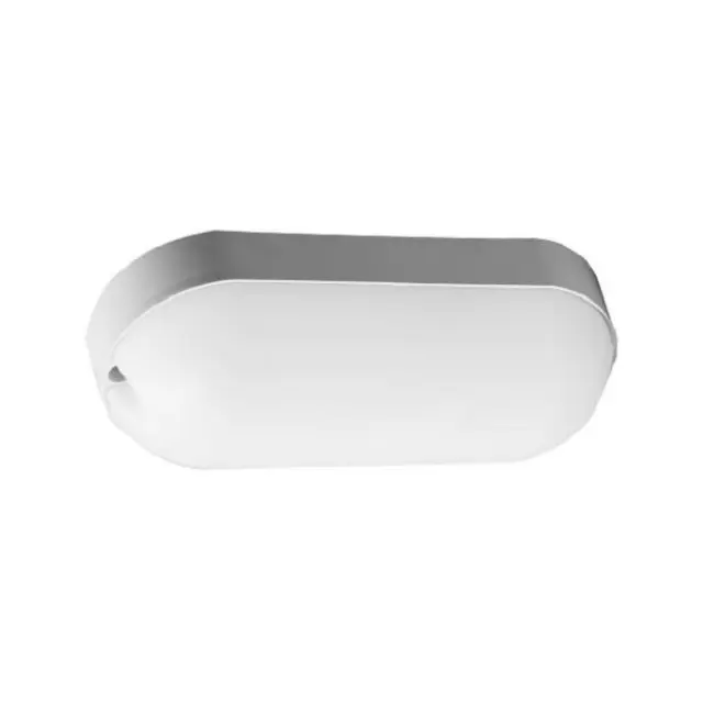 Απλίκα Led Οβάλ Εξωτρικού Χώρου 12W 4000K IP54 Spotlight 7768