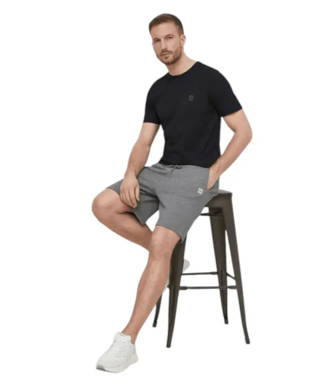 Hugo Boss - Ανδρικό T-shirt Orange San Jared-C Tales 50508584-001 Μαύρο 2
