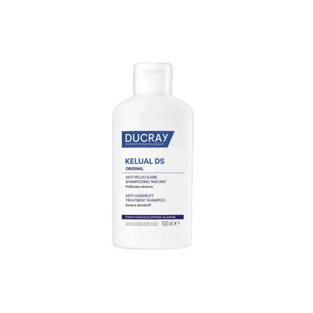 Ducray Kelual Ds Original Αντιπιτυριδικό Σαμπουάν Aγωγής για Έντονες Απολεπιστικές Καταστάσεις με Κρεμώδης Υφή, 100ml