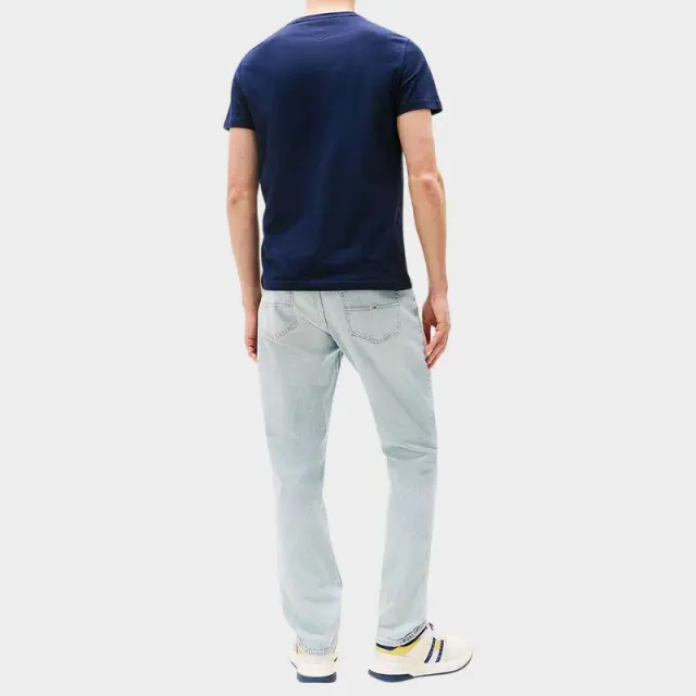 Tommy Hilfiger - Ανδρικό T-shirt με Λογότυπο DM0DM21863-C1G Μπλε - XL 3