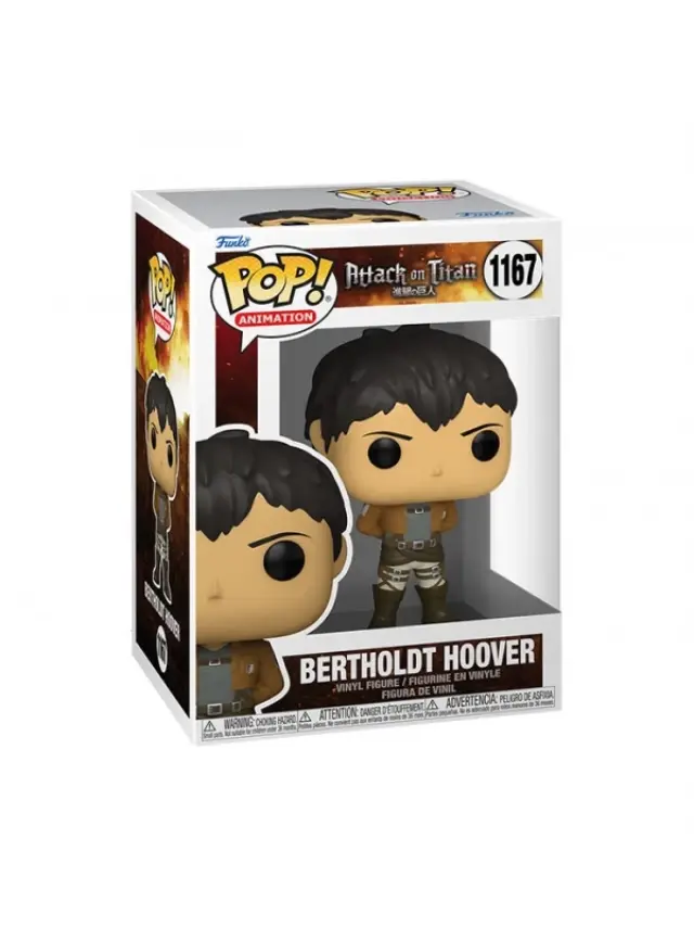 Funko Pop! Animation: Attack on Titan - Bertholdt Hoover #1167 Vinyl Figure 2