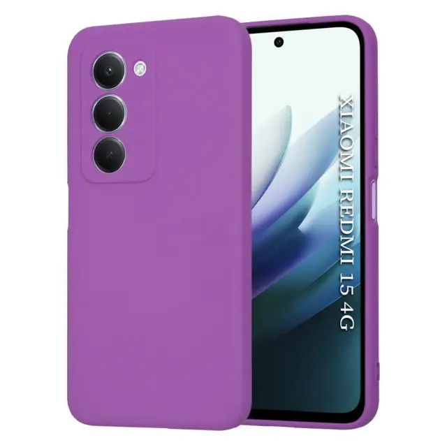 Techsuit® SoftFlex Θήκη για Redmi 15 4G/5G- Purple
