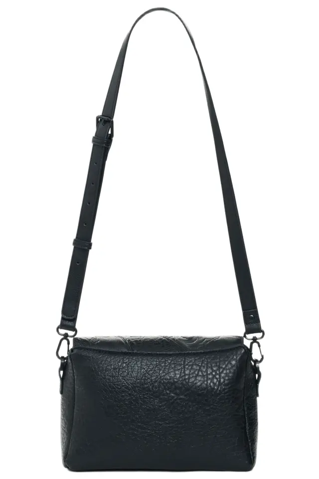 Desigual - Γυναικεία Τσάντα Ώμου All Mickey Phuket Mini Soft 26WAXP76-2000 Μαύρο 2