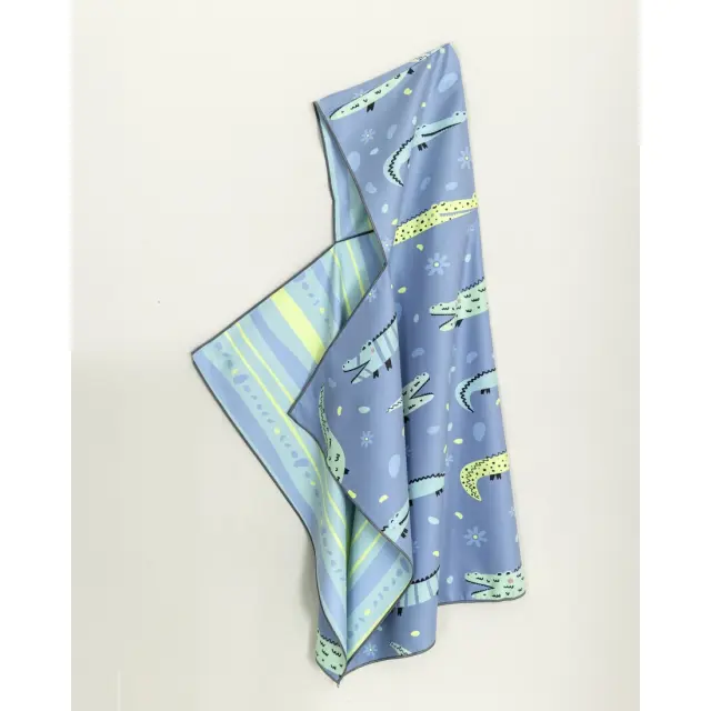 Nima Kids Παιδική κάπα 70x120 με κουκουλα - Rokko Τιρκουάζ, Σιέλ, Μπλε