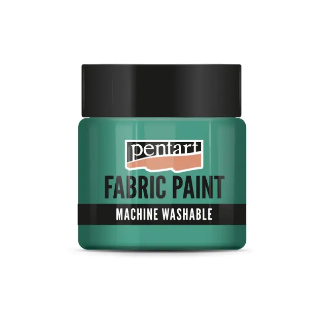 Χρώμα Για Ύφασμα Pentart, Τιρκουάζ πράσινο, 50ml