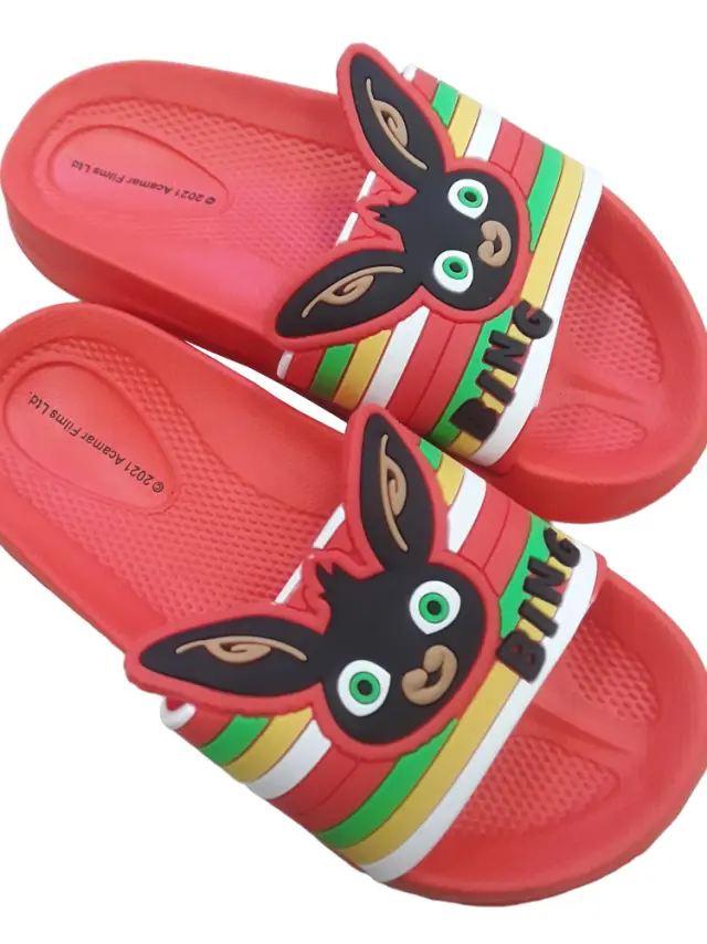 Παιδικά Παντοφλάκια Slippers Face Bing Red 0150014 - 29-30 2