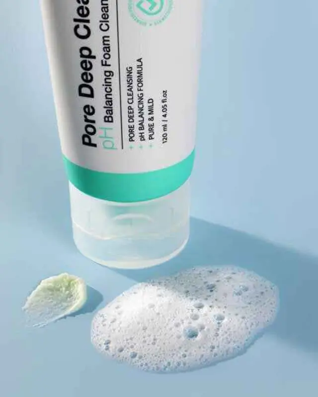 Apothe Pore Deep Clean pH Balancing Foam Cleanser 120ml 3