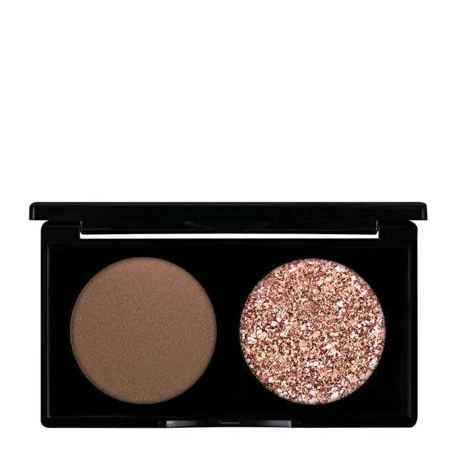 Erre Due Glam Touch Earthy Realms Παλέτα Σκιών Ματιών με Λαμπερές Αποχρώσεις 9.4g